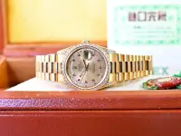 在飛比找Yahoo!奇摩拍賣優惠-[好時計]ROLEX 勞力士 18388 DAY-DATE 