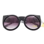 New Womens Oversized Round Cat Eye Trendy Fashion Side Print Sunglasses P6050