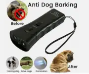 Ultrasonic Anti Dog Barking Trainer LED Light Gentle Chaser Petgentle Training
