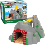 BRIO World Adventure Tunnel Train Set Accessories for Kids Age 3 Years Up - Comp