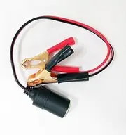 10A Car Cigarette Lighter Socket To Battery Alligator Clips Power Adapter Clamp Clip Charging Cable 12V