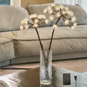 Lighted Willow Branches with Timer Battery Operated and USB Plug In, Faux Hogwee