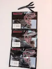 3 Packs Vertical Lures Swimbait KRA X EN 4&1/2" Black And Blue