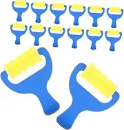 16pcs Graffiti Sponge Brush Paint Brushes for Mini Painting Kit Diy Craft Drawing Tools Stamps Rollers for Drawing Tools Sponge
