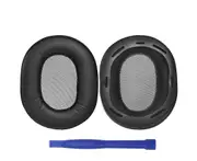Breathable Ear Pads for MDR-1A Headset Noise Cancelling Ear Pads Memory Sponge Earpads Headphone Sleeves Cushion - Black