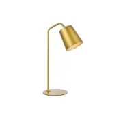 Living District Leroy 1 Light Table Lamp, Brass - LD2366BR