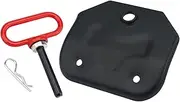 joytrace 703-12302-0637 Towing Hitch Kit with Magnetic Pin - Universal Heavy Duty Hitch Plate & Neodymium Trailer Gate Pin for Cub Cadet ZT1/ZT2 Zero-Turn Mowers