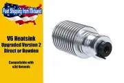 V6 HeatSink Upgraded Version 2, Direct Drive or Bowden For V6 Hotends & Volcano