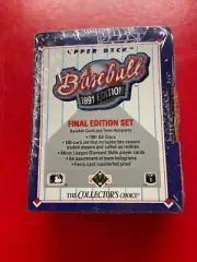 1991 Upper Deck Baseball Final Edition Sealed Box Set 100 Card Total