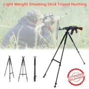 Adjustable Height Gun Shooting Stick Bipod Tripod Monopod Rest For Rifle Hunting
