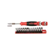 Wiha Tools 41 Piece Ultra Driver Tradesman Socket Sets, Inch/Metric - 1 per ST