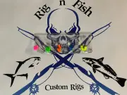5 - Mixed Color Floats Fishing Rigs Pompano Whitings Snapper Spots Blues