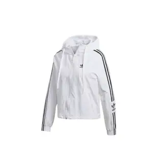 <MXX> 100%公司貨 Adidas Adicolor 白 黑 風衣 運動外套 FU1730 FU1731 女款