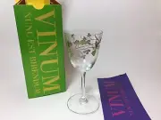 Vintage Ritzenhoff White Wine Glass by MEMPHIS Designer MARCO ZANINI