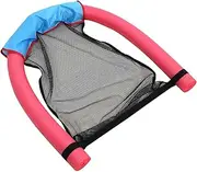 Pool Float Raft - Floating Chair Water Float | Outdoor Water Toy | Lounge Float with Headrest and Drink Holder | Comfortable Inflatable Pool Raft | Versatile Pool Accessories for Sunbathing