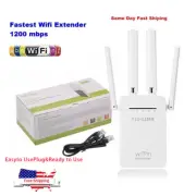 Wifi Range Extender Internet Booster 1200Mbps router Wireless Repeater Amplifier