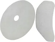 [DOITOOL] 2Pcs Dryer Exhaust and Air Intake Filters Kit Replacement Filters for Optimal Airflow Effortless Installation Compatible with Dryers Lint and Impurity Filtration