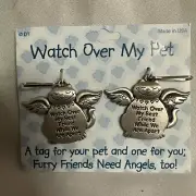 Protect My Pet/Cat Tag WATCH OVER MY BEST FRIEND WHILE WE ARE APART - USA