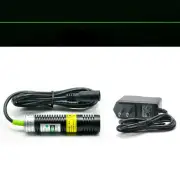 532nm 100mW Green Line Laser Diode Module Positioner With 5V Adapter 18x75mm