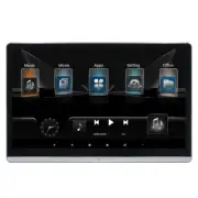 2Pcs 14'' Car Headrest Monitor Android 14 Multi function Tablet 4+64GB Rotatable
