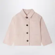 [Bonpoint] Edith jacket pink in linen blend 6 Y Pink