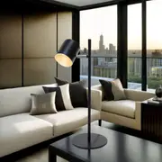 Arlo Touch LED Table Lamp 5w in Black or White (3000k)