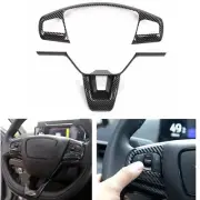 1 PC Carbon Style Steering Wheel Cover Trim For 2021-2022 Ford Mustang Mach-E (for: Ford)
