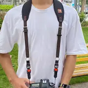 Cotton Rope Camera Neck Strap Leather Lanyard Strap for Canon Nikon Sony Camera