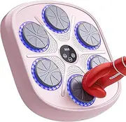 Cobuy Music Boxing Machine – Wall-Mounted Smart Bluetooth Punching Trainer with LED Lights, 9 Modes & 9 Speeds, Electronic Reflex Boxing Target for Kids & Adults, Home/Gym/Office Workout