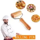 Noodle Pastry Wooden Rolling Pin Pizza Dough Roller Kitchen Bread Baking Tool