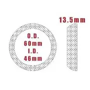 Aunger 10pk Exhaust Gasket Holden Camira Je140G Balljoint Gasket (Wm) - GMG012W-10