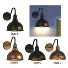 Wall Light, Bedside Lamp, Wall Sconce, Rustic Decorative Iron E27 Wall Lamp for