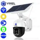 Wireless Security Camera 64GB Solar Outdoor Battery PTZ CCTV Home Alarm System
