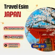 Japan Travel eSim | Docomo 15/30 Days | 10GB/15GB/20GB/30GB | QR code activation