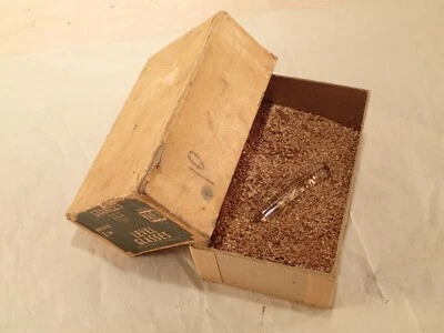 STANLEY No 208 Proved Level Glass One 2" Vial, Paste Bx. -Old Hdw. Stock! (F)