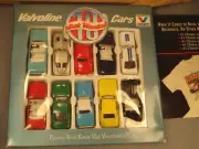 1993 Valvoline Set of 10 Most Wanted Cars in Original Unopened Package.