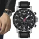 【TISSOT 天梭 官方授權】SUPERSPORT CHRONO 三眼計時腕錶 / 45.5mm 母親節 禮物(T1256171605100)