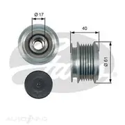 Gates Alternator Pulley - OAP7013