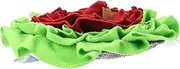 ROMISBABA Slow Food Sniffing Pad Foraging Feeding Snuffle Mat for Dogs Pet Training Pads Nose Training Sniffing Pad Mats for Dogs Dog Slow Feeder Floors Sniff Mat for Dogs Non Felt Cloth Red