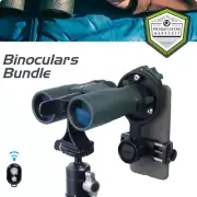 VANGUARD VEO ED 1042 10X42 ED GLASS BINOCULARS DIGISCOPE BUNDLE