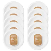 300pc Lemon & Lime Eco/Biodegradable/Compostable Disposable 18cm Side Plate Whit