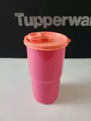 Tupperware Big 30oz Tabletop Tumbler ThirstQuake Pink And Orange