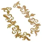 6pcs Polyester Embroidered Iron on Patch for DIY Clothing Jean