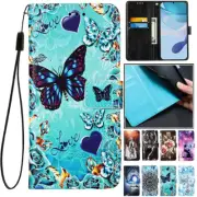 Case For Samsung S25 S24 S23 S22 S21 S20 FE Ultra Plus Wallet Paattern Cover