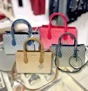 Michael Kors Sheila Medium Handbag Logo Charm Center Zip Satchel Bag Variation