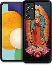 [CARLOCA] Compatible with Samsung Galaxy A14 Case,Virgen Guadalupe Samsung Galaxy A14 Cases for Girls Women,Fashion Graphic Design Shockproof Anti-Scratch Drop Protection Case