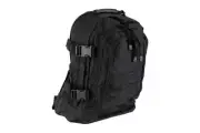 3-Day Expandable Backpack with Waist Strap - Black