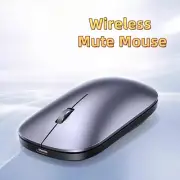 Bluetooth Wireless Mute Mouse Dual Mode 2.4g Silent Ergonomic Office Mouse New