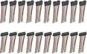 uxcell Male to Female 12Pin Breadboard Jumper Wire 2.54mm Pitch Ribbon Cable 20cm Long Electronics Breadboard Ribbon Cables for Breadboard Electronic Projects Pack of 10