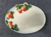 Gallant Craft Porcelain Strawberry Serving Platter in Presentation Box NEW 4004A